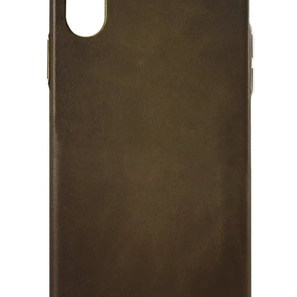 Senza Desire Leather Cover Apple Iphone Xr Burned Olive Senza