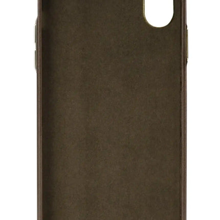 Senza Desire Leather Cover Apple Iphone Xr Burned Olive Senza