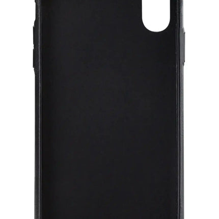 Senza Pure Leather Cover Apple Iphone Xs Max Deep Black Senza