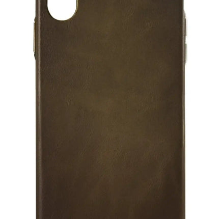 Senza Desire Leather Cover Apple Iphone Xs Max Burned Olive Senza