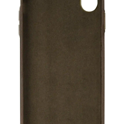 Senza Desire Leather Cover Apple Iphone Xs Max Burned Olive Senza