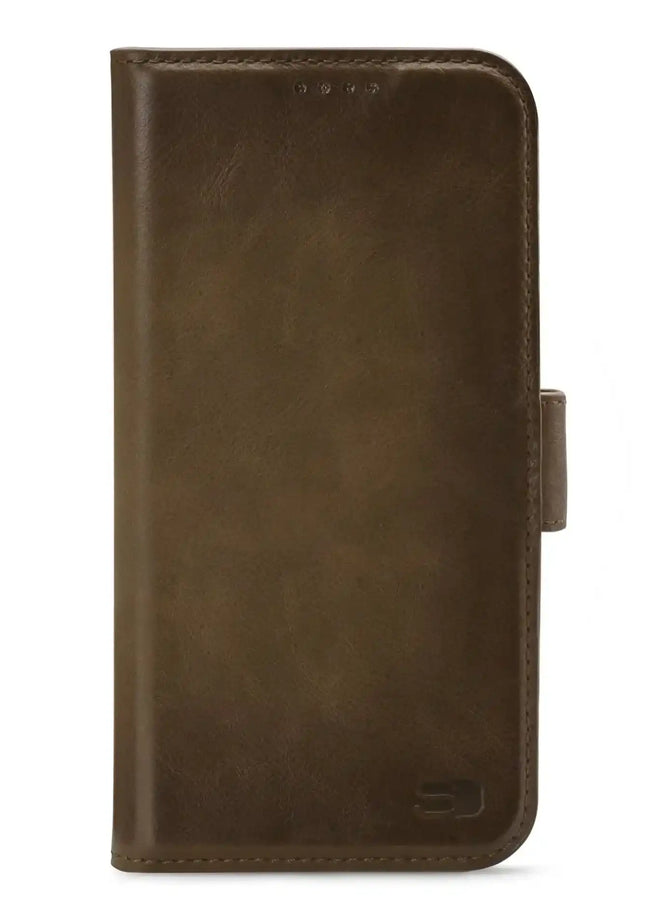 Senza Desire Leather Wallet Apple Iphone Xs Max Burned Olive Senza