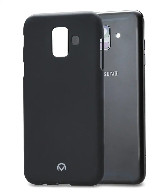 Mobilize Rubber Gelly Case Samsung Galaxy A6 2018 Matt Black Mobilize