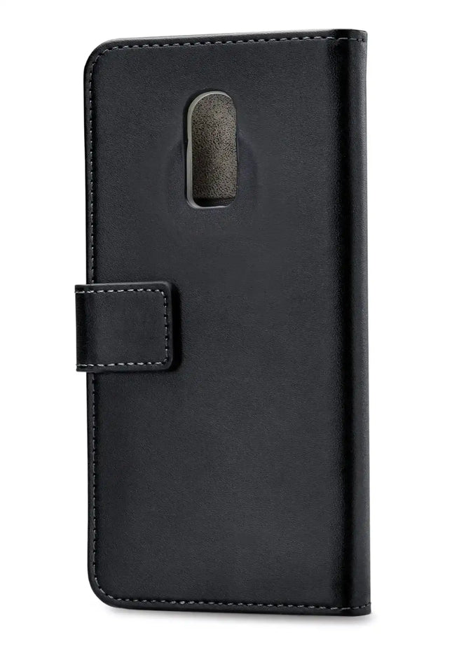 Mobilize Classic Gelly Wallet Book Case Oneplus 6T Black Mobilize