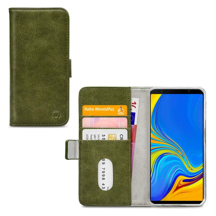 Mobilize Elite Gelly Wallet Book Case Samsung Galaxy A7 2018 Green Mobilize