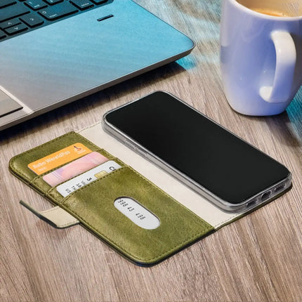 Mobilize Elite Gelly Wallet Book Case Samsung Galaxy A7 2018 Green Mobilize