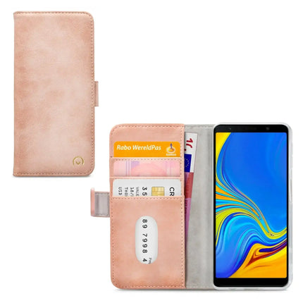 Mobilize Elite Gelly Wallet Book Case Samsung Galaxy A7 2018 Soft Pink Mobilize