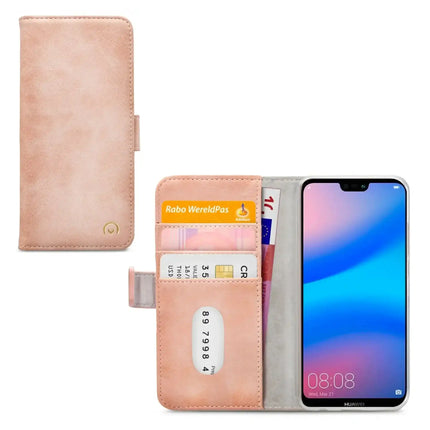 Mobilize Elite Gelly Wallet Book Case Huawei P20 Lite Soft Pink Mobilize
