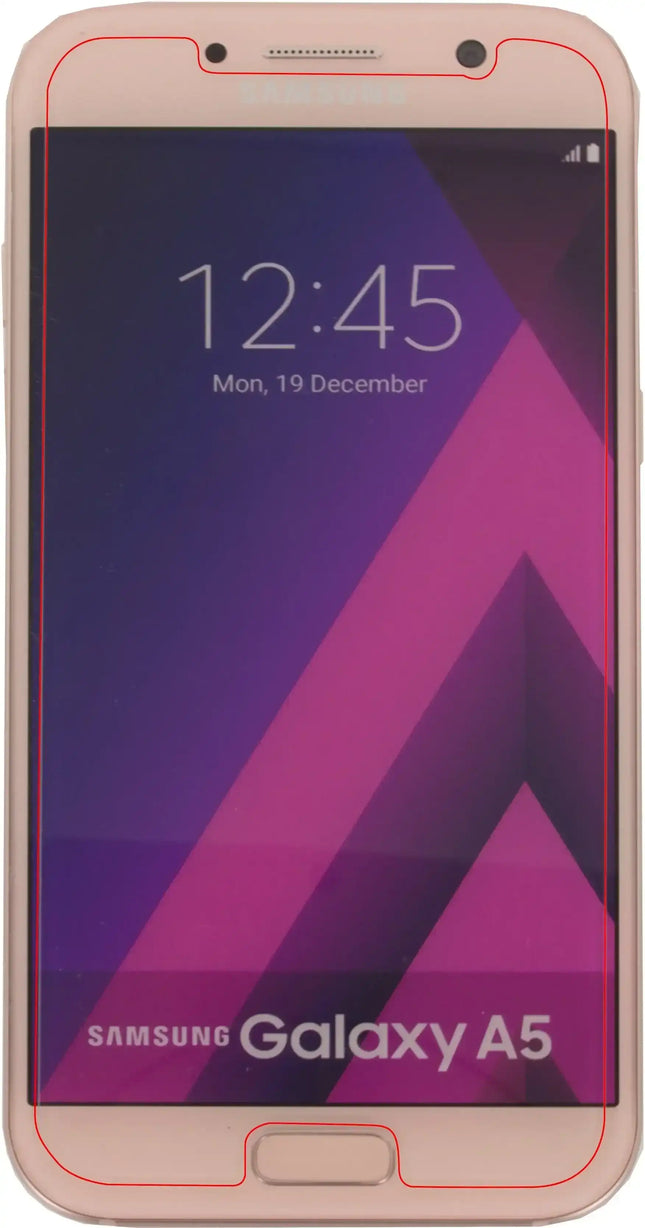 My Style Tempered Glass Screen Protector For Samsung Galaxy A5 2017 Clear (10-Pack) My Style