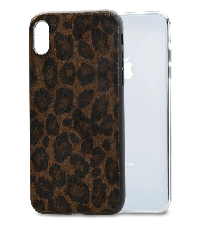 Mobilize Gelly Case Apple Iphone X/Xs Dark Brown Leopard Mobilize