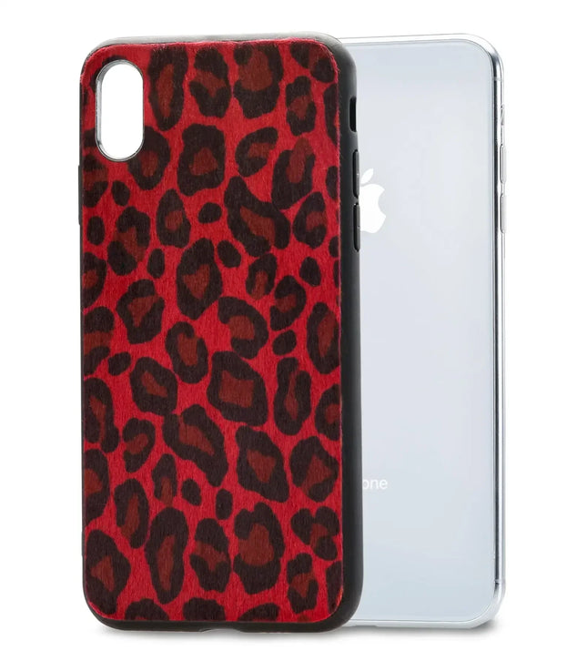 Mobilize Gelly Case Apple Iphone X/Xs Red Leopard Mobilize