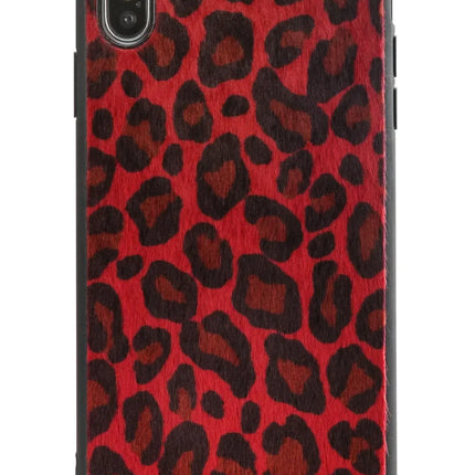 Mobilize Gelly Case Apple Iphone X/Xs Red Leopard Mobilize