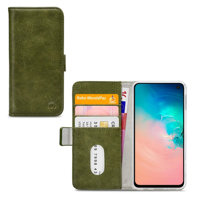Mobilize Elite Gelly Wallet Book Case Samsung Galaxy S10E Green Mobilize