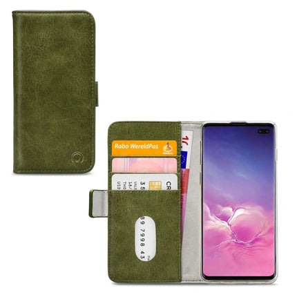 Mobilize Elite Gelly Wallet Book Case Samsung Galaxy S10+ Green Mobilize