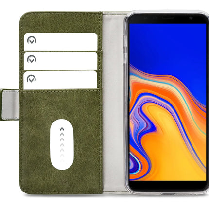 Mobilize Elite Gelly Wallet Book Case Samsung Galaxy J4+ Green Mobilize