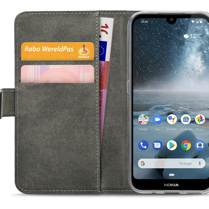 Mobilize Classic Gelly Wallet Book Case Nokia 4.2 Black Mobilize