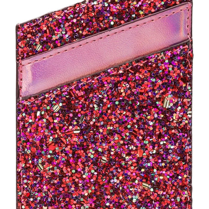 My Style Universal Sticky Card Pocket Pink Glitter