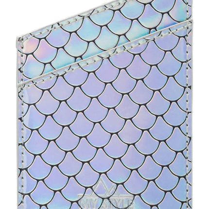 My Style Universal Sticky Card Pocket Silver Mermaid