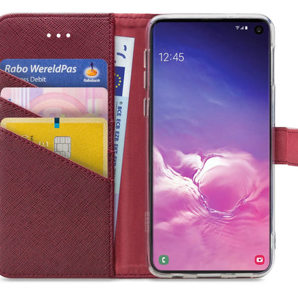 My Style Flex Wallet For Samsung Galaxy S10E Bordeaux