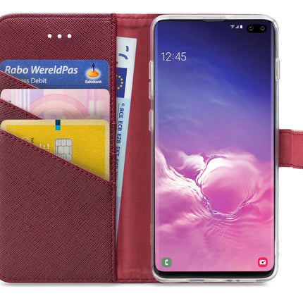 My Style Flex Wallet For Samsung Galaxy S10+ Bordeaux