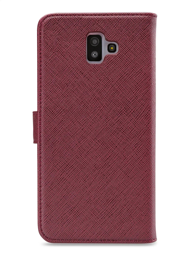 My Style Flex Wallet For Samsung Galaxy J6+ Bordeaux