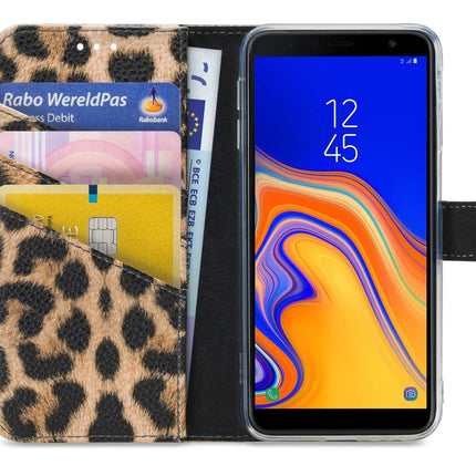 My Style Flex Wallet For Samsung Galaxy J6+ Leopard