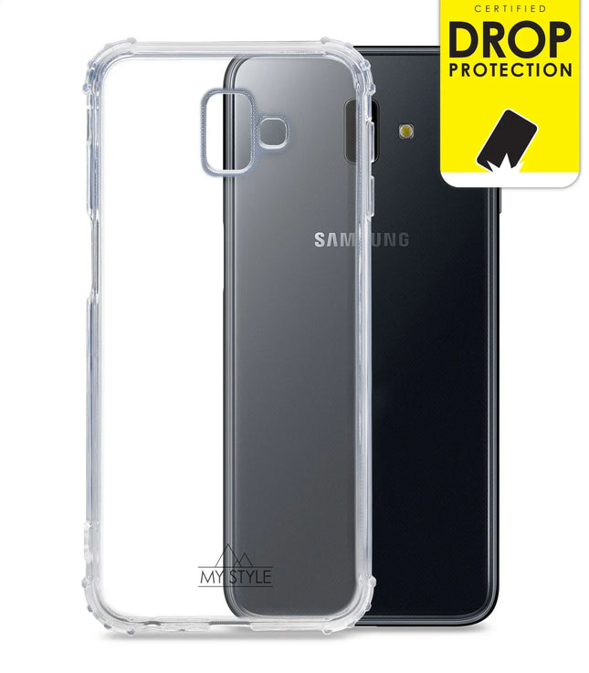 My Style Protective Flex Case For Samsung Galaxy J6+ Clear