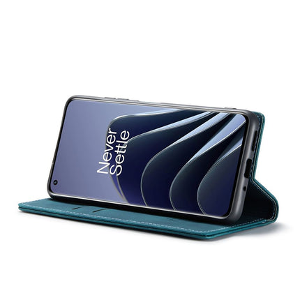 Caseme Case OnePlus 10 Pro - Retro Wallet Case - Blue
