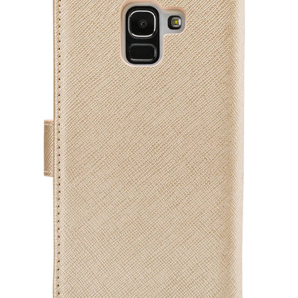 My Style Flex Wallet For Samsung Galaxy J6 2018 Gold