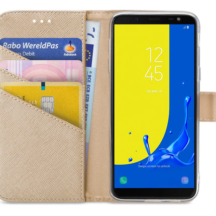 My Style Flex Wallet For Samsung Galaxy J6 2018 Gold