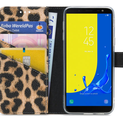My Style Flex Wallet For Samsung Galaxy J6 2018 Leopard