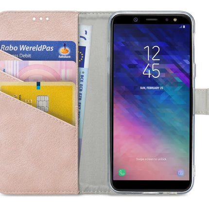 My Style Flex Wallet For Samsung Galaxy A6 2018 Pink