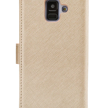 My Style Flex Wallet For Samsung Galaxy A6 2018 Gold