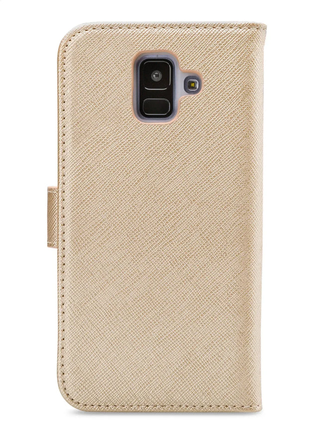 My Style Flex Wallet For Samsung Galaxy A6 2018 Gold