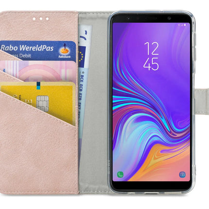 My Style Flex Wallet For Samsung Galaxy A7 2018 Pink
