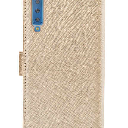 My Style Flex Wallet For Samsung Galaxy A7 2018 Gold