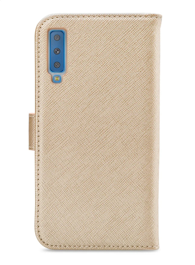 My Style Flex Wallet For Samsung Galaxy A7 2018 Gold