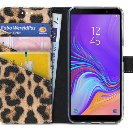 My Style Flex Wallet For Samsung Galaxy A7 2018 Leopard