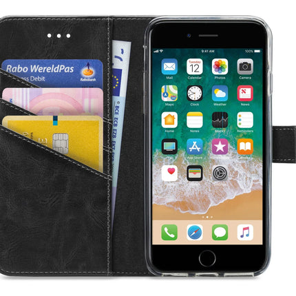 My Style Flex Wallet For Apple Iphone 6/6S/7/8/Se (2020/2022) Black
