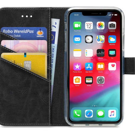 My Style Flex Wallet For Apple Iphone X/Xs Black