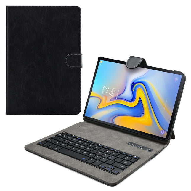 Mobilize Premium Bluetooth Keyboard Case Samsung Galaxy Tab A 10.5 2018 Black Qwertz Mobilize
