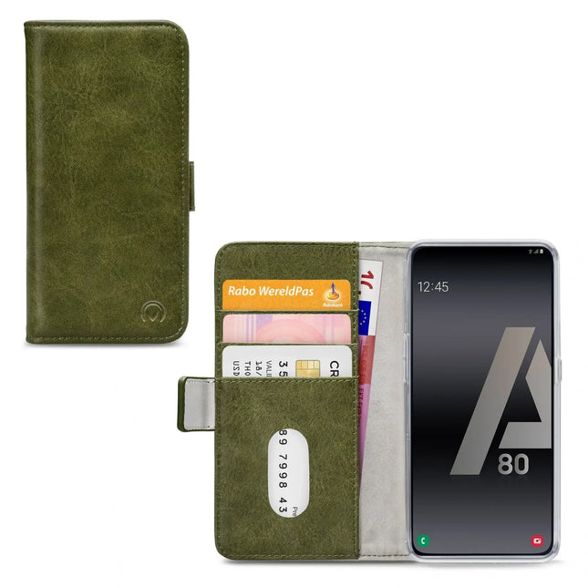 Mobilize Elite Gelly Wallet Book Case Samsung Galaxy A80 Green Mobilize