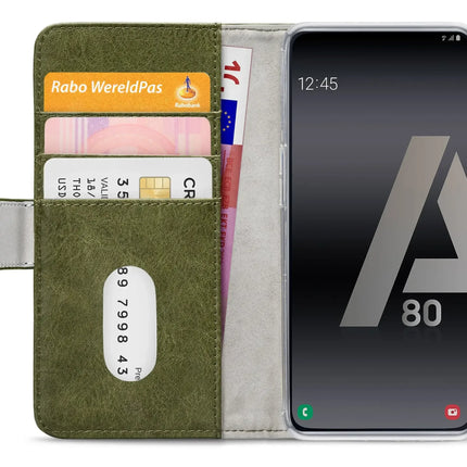 Mobilize Elite Gelly Wallet Book Case Samsung Galaxy A80 Green Mobilize