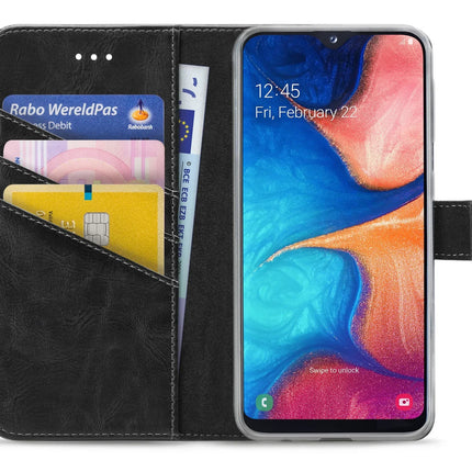 My Style Flex Wallet For Samsung Galaxy A20E Black