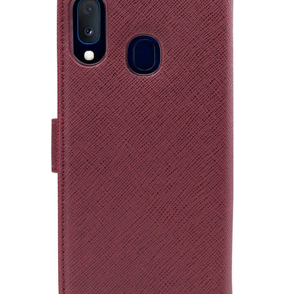 My Style Flex Wallet For Samsung Galaxy A20E Bordeaux