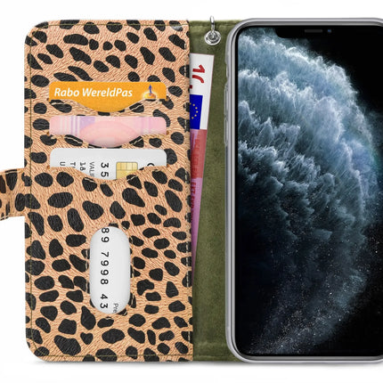 Mobilize 2In1 Gelly Zipper Case Apple Iphone 11 Pro Olive/Leopard Mobilize