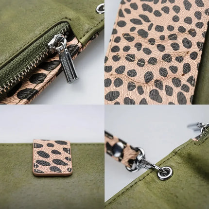 Mobilize 2In1 Gelly Zipper Case Apple Iphone 11 Pro Olive/Leopard Mobilize