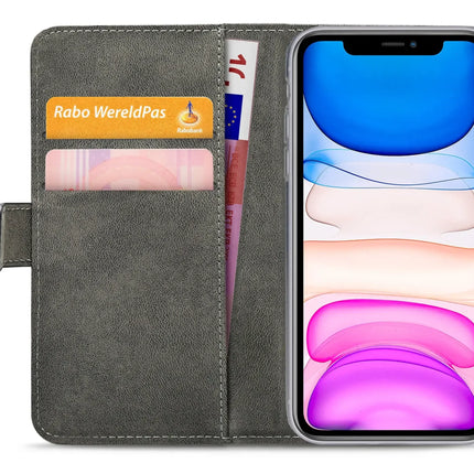Mobilize Classic Gelly Wallet Book Case Apple Iphone Xr/11 Black Mobilize