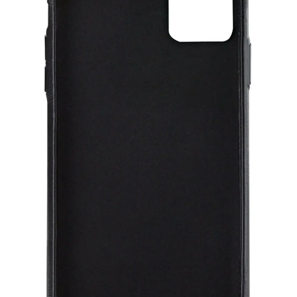 Senza Pure Leather Cover With Card Slot Apple Iphone 11 Deep Black Senza