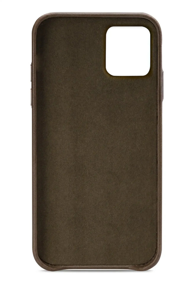 Senza Desire Leather Cover With Card Slot Apple Iphone 11 Pro Burned Olive Senza